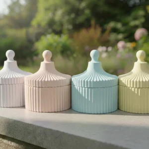 Lid Jar Gypsum Container