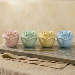 Rose Mini Gypsum Planter